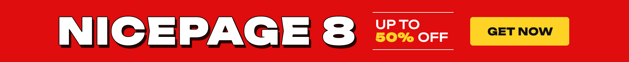 Niceapge Release Sale! Save up to 50% off!